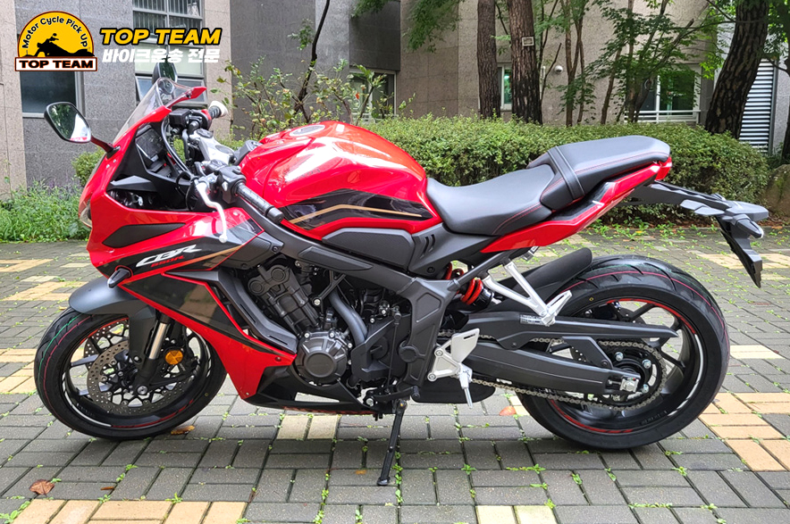 혼다 CBR650R 바이크 탁송 거래는 전문 기사 도움 받으세요