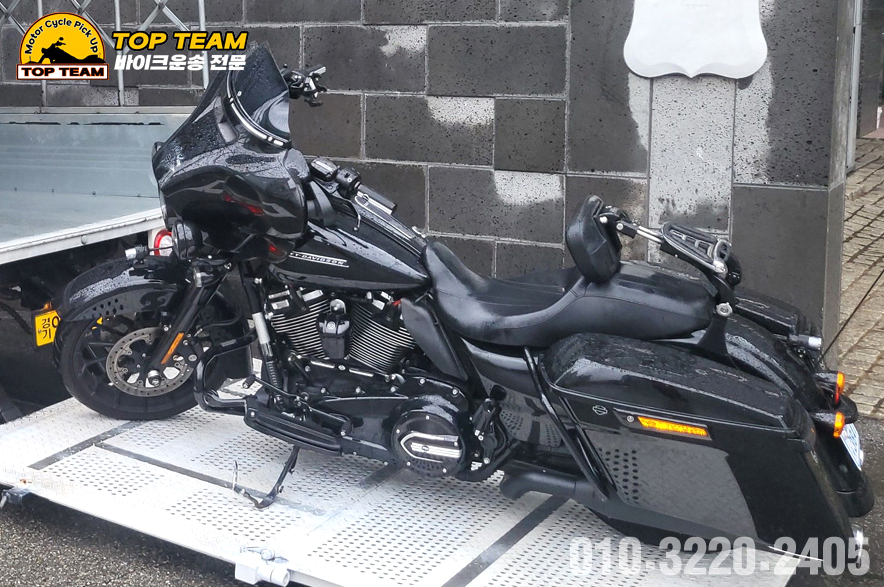 대형 오토바이 용달 361kg 할리 스트리트 글라이드, 왜 전문 운송이 필수일까요?